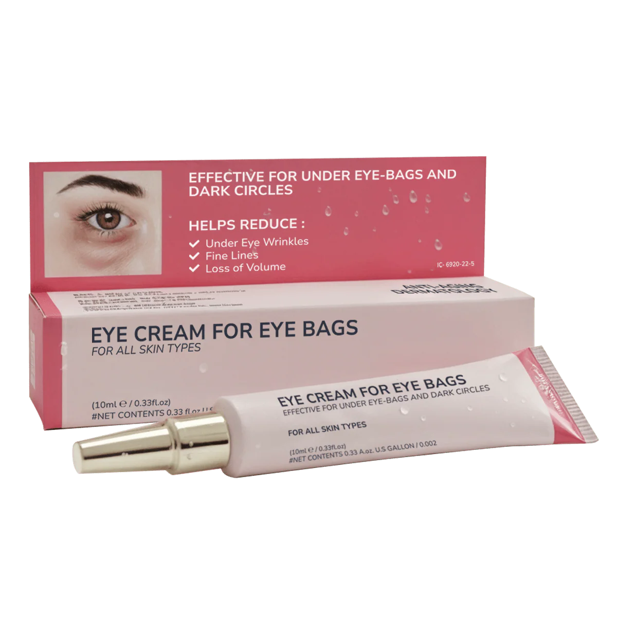 RevitalEyes® 2-in-1 Red Light Therapy + EMS To Erase Eye Bags