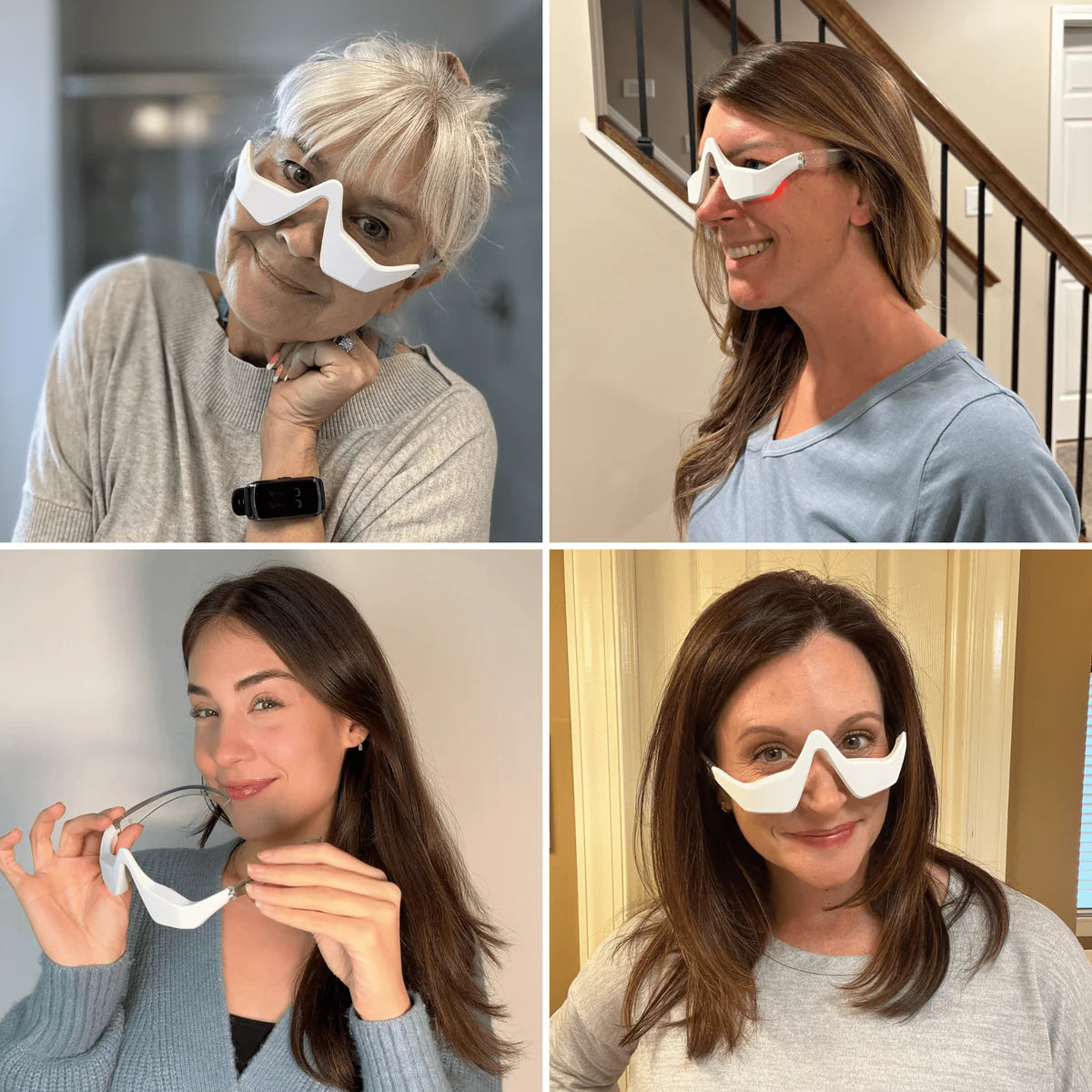 RevitalEyes® 2-in-1 Red Light Therapy + EMS To Erase Eye Bags